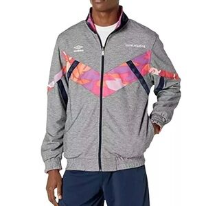 Umbro Men’s Reversible Jacket Size M Full Zip Premier X Coral Studios NWT $180
